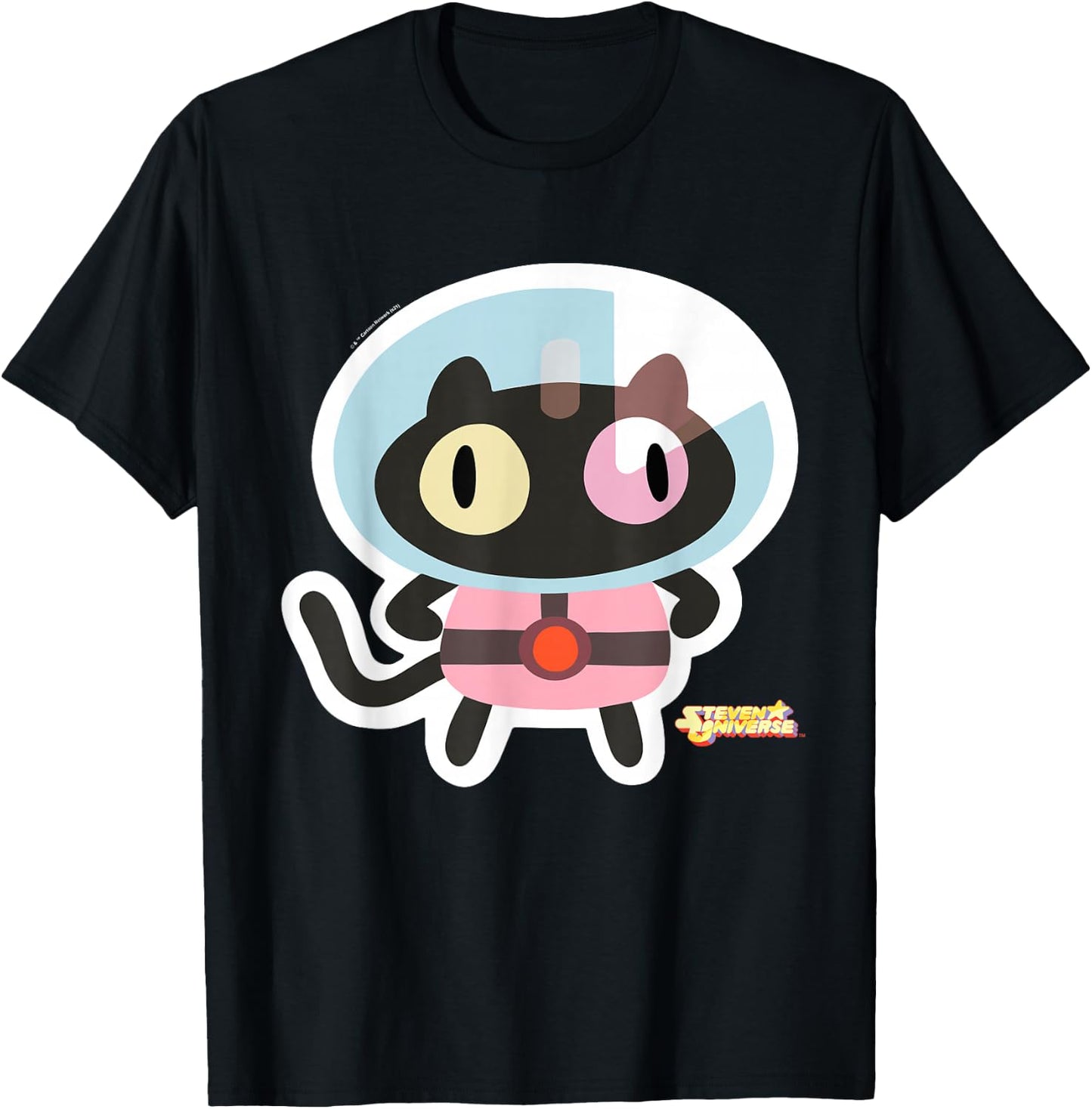 Steven Universe Cookie Cat T-Shirt - T-Shirt | Black