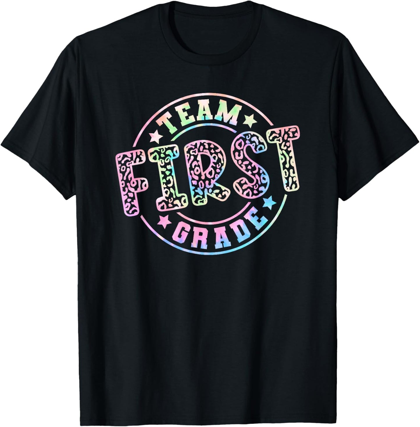 Team First Grade Teacher Student Back to School 1st Grade T-Shirt - T-Shirt | Black