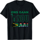 Funny South African braai shirt. Rugby fan SA flag T-Shirt - T-Shirt | Black