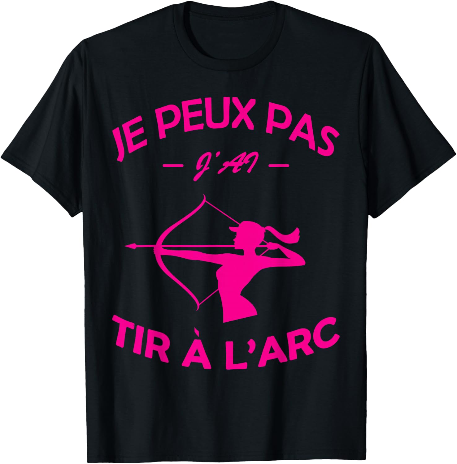 Archery Archer Bow Archer Shooter Humor 2025 , Black, S T-Shirt - T-Shirt | Black