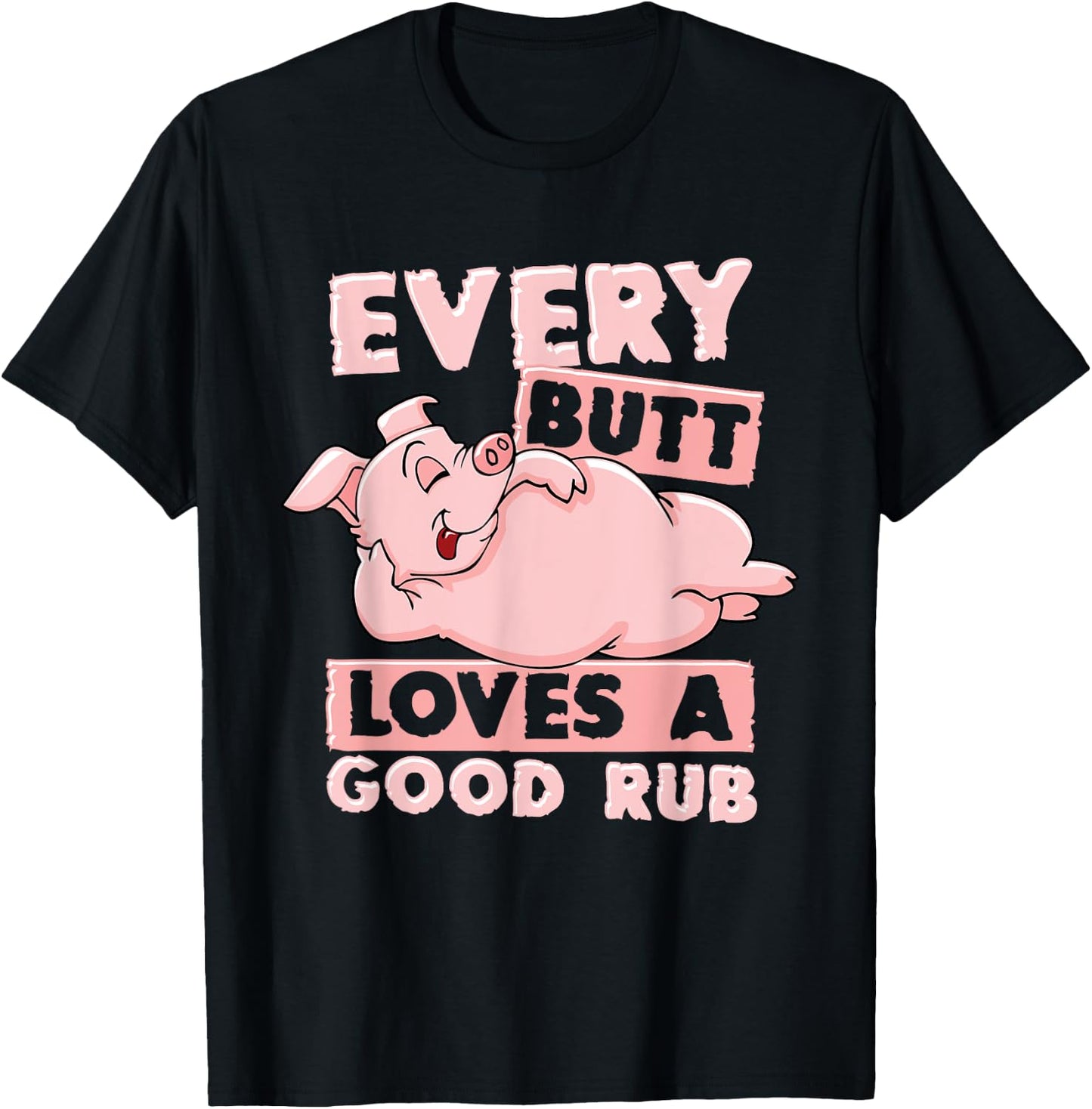 BBQ Pig Grill Shirt Chef Barbecue Pulled Pork Steak BBQ T-Shirt - T-Shirt | Black