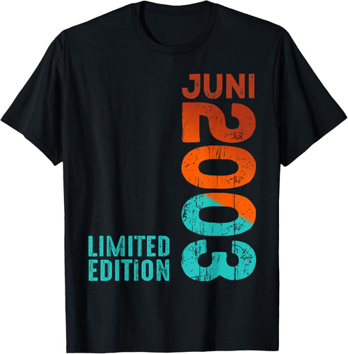 Limited Edition Juni 2003 Legendär Seit Juni 2003 Geburtstag