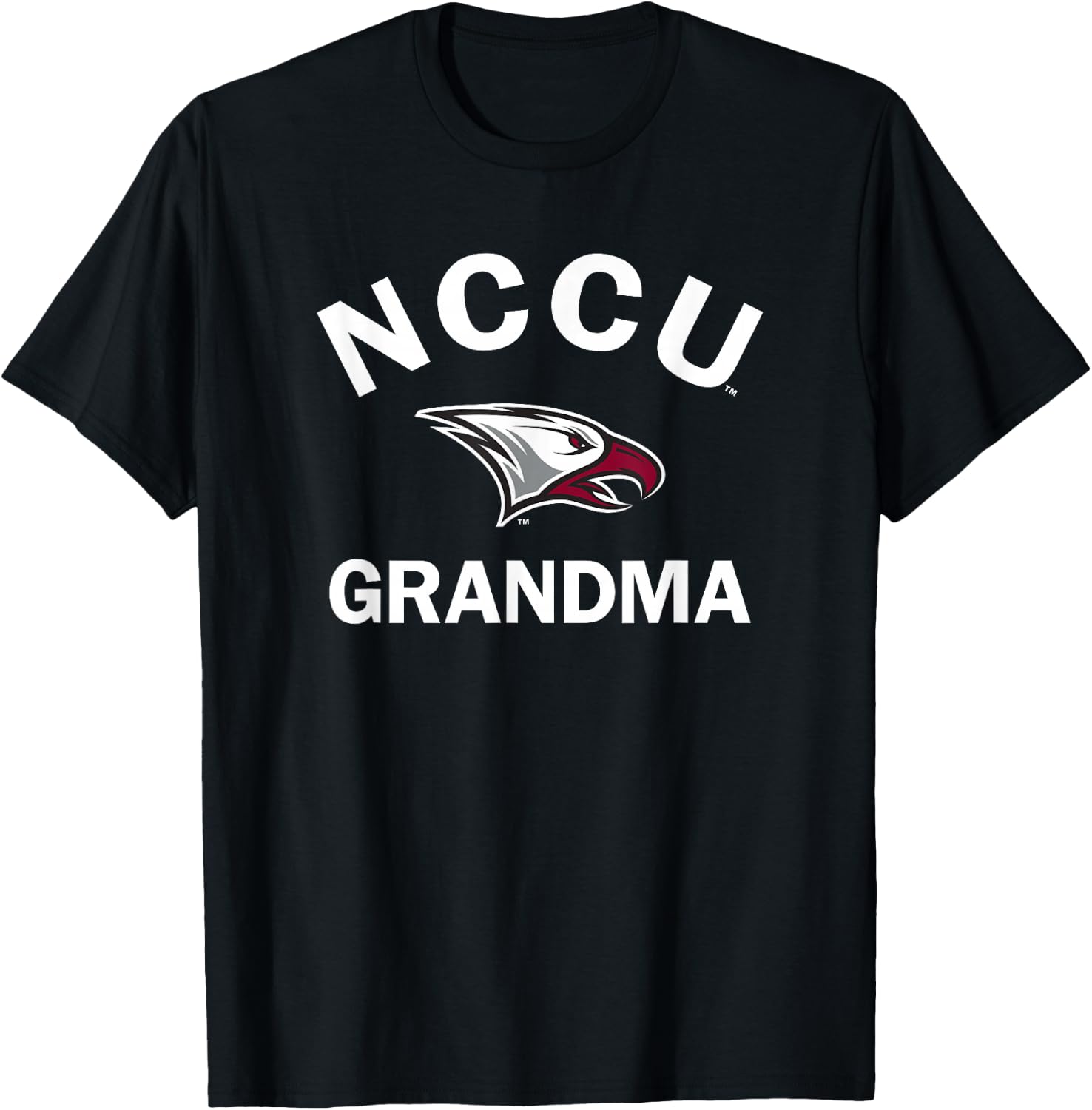 North Carolina Central NCCU Eagle Arched Grandma T-Shirt - T-Shirt | Black