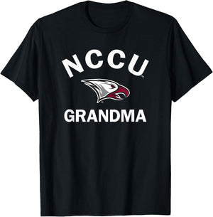 North Carolina Central NCCU Eagle Arched Grandma T-Shirt - T-Shirt | Black