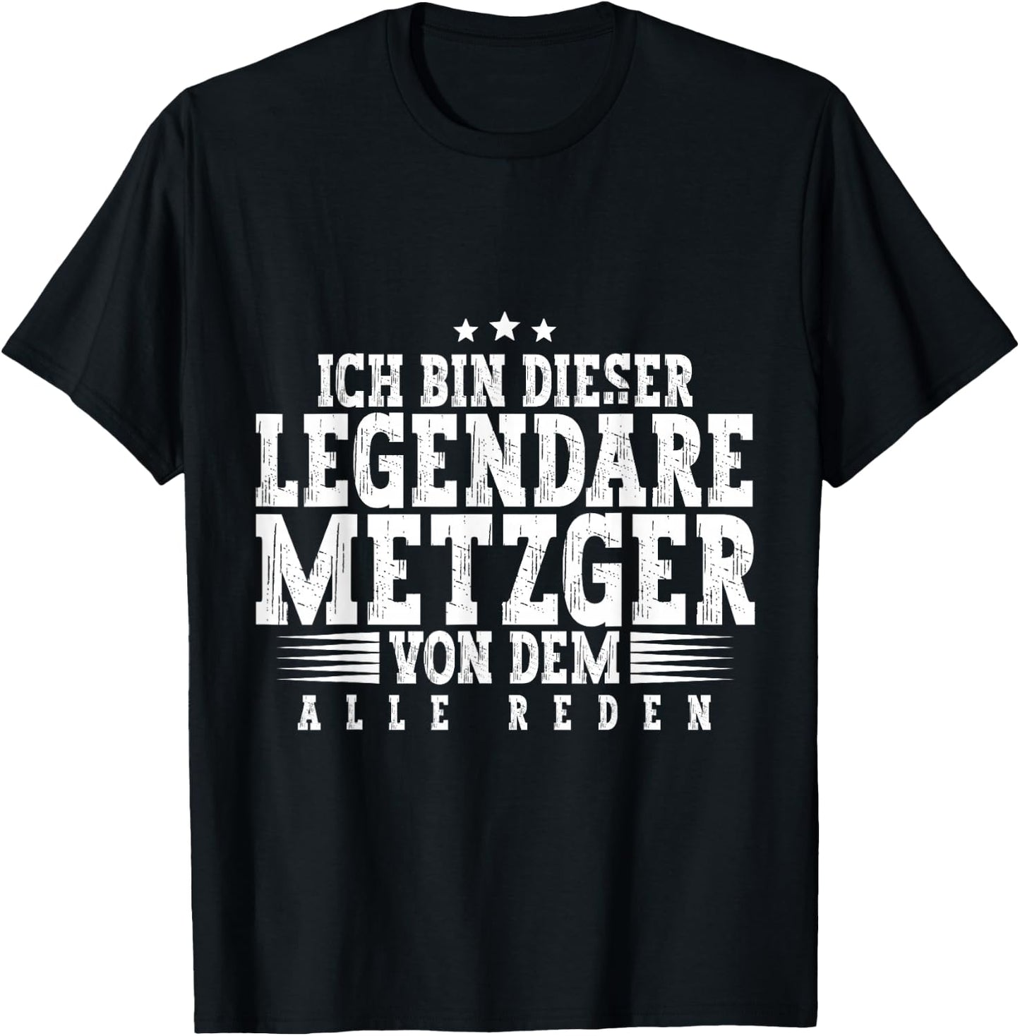 Fleischer Metzger T-Shirt - T-Shirt | Black
