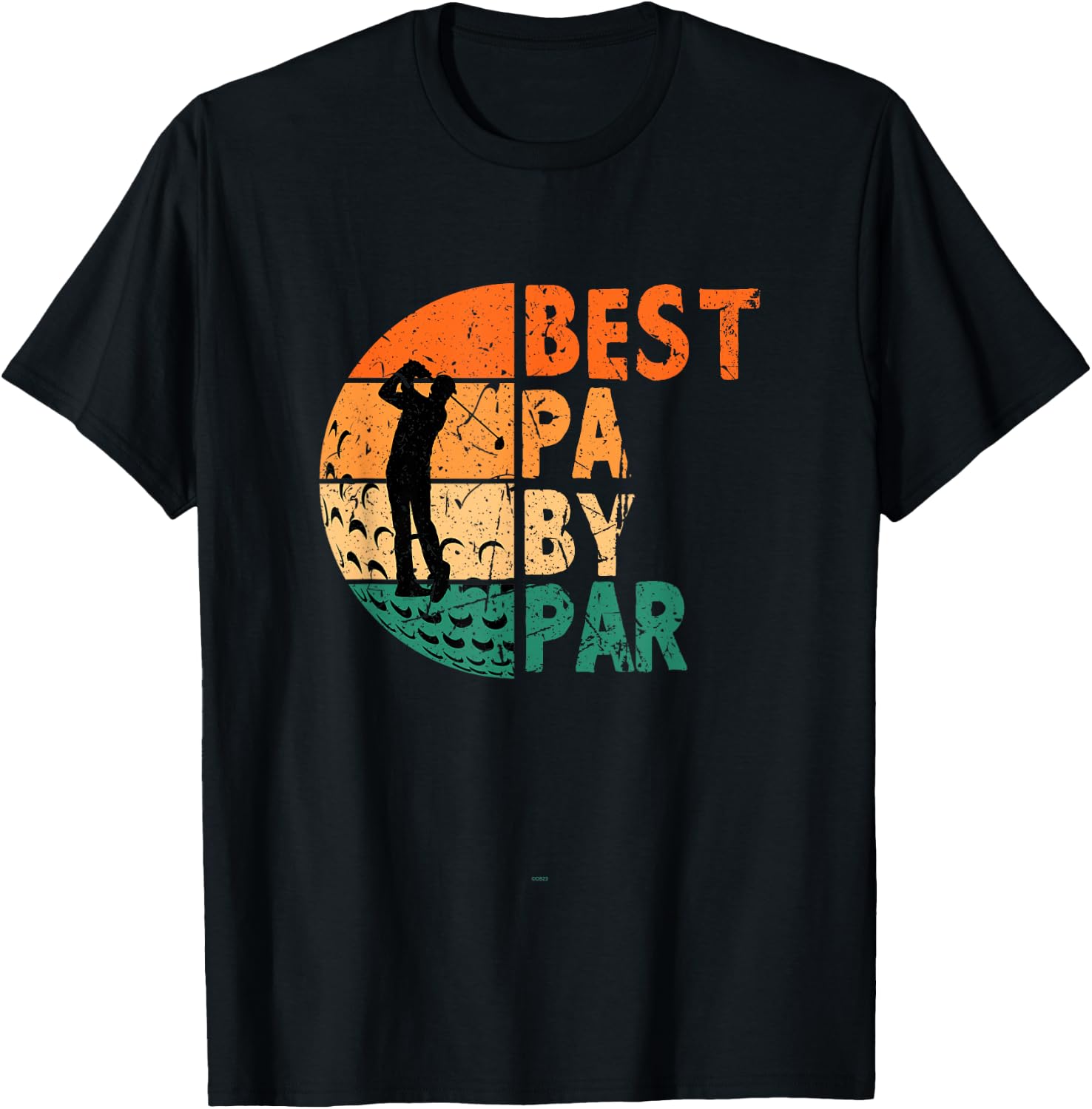 Best Pa By Par Golfing Funny Golf Golfer T-Shirt - T-Shirt | Black