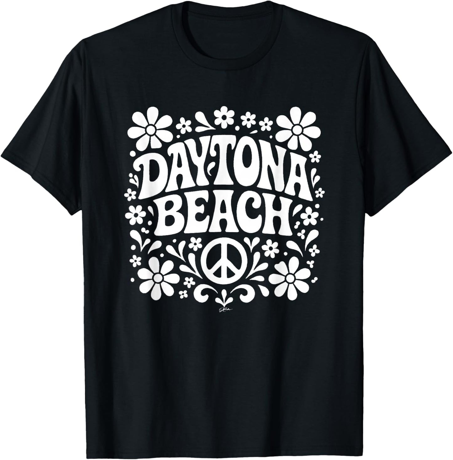 Daytona Beach, Florida T-Shirt - T-Shirt | Black