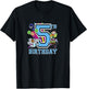 Kids DC Comics Teen Titans Go! 5th Birthday Group Shot Youth T-Shirt - T-Shirt | Black