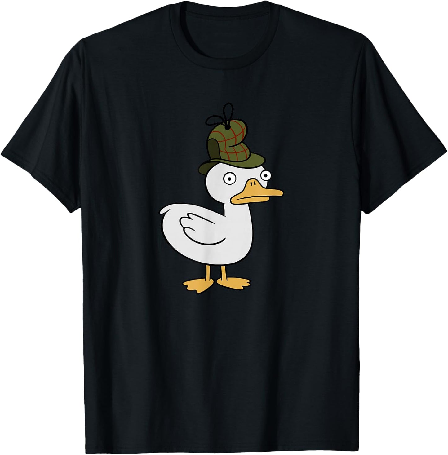 Disney Channel Gravity Falls Duck-Tective , Black, S T-Shirt - T-Shirt | Black