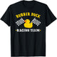 Rubber Duck Racing Team Family Competition Race T-Shirt - T-Shirt | Black