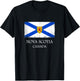Nova Scotia T Shirt Canada Province Flag T-Shirt - T-Shirt | Black