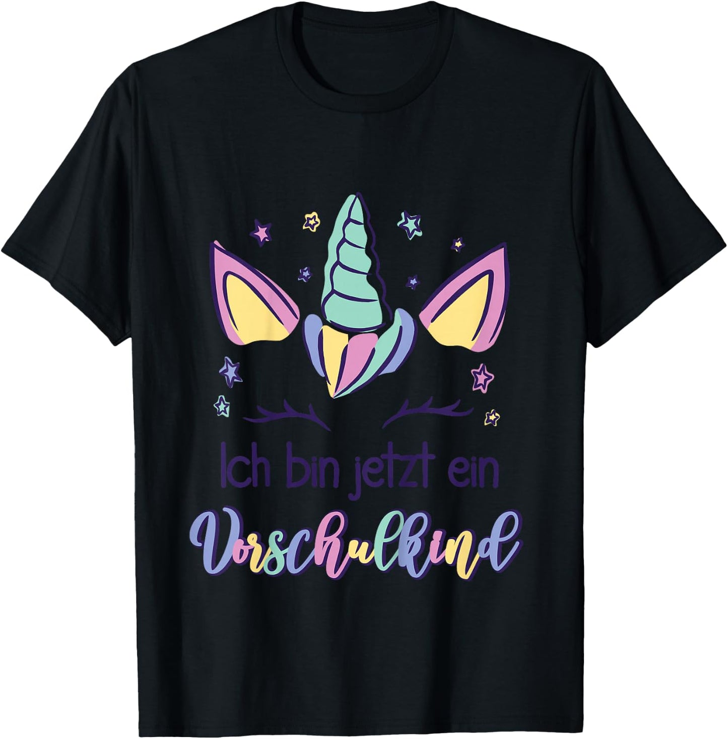 Ich Bin Jetzt EIN Vorschulkind Vorschule 2026 T-Shirt - T-Shirt | Black