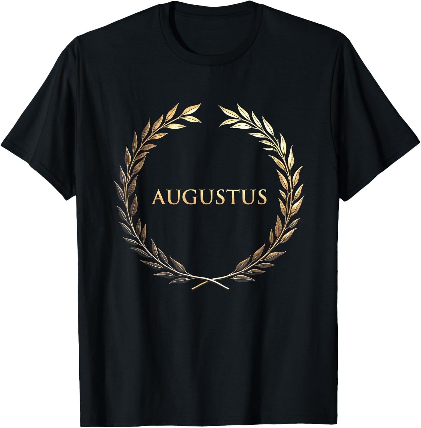 Augustus Emperor of Rome Symbol T-Shirt - T-Shirt | Black