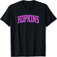 Hopkins Minnesota MN Vintage Athletic Sports Pink Design T-Shirt - T-Shirt | Black