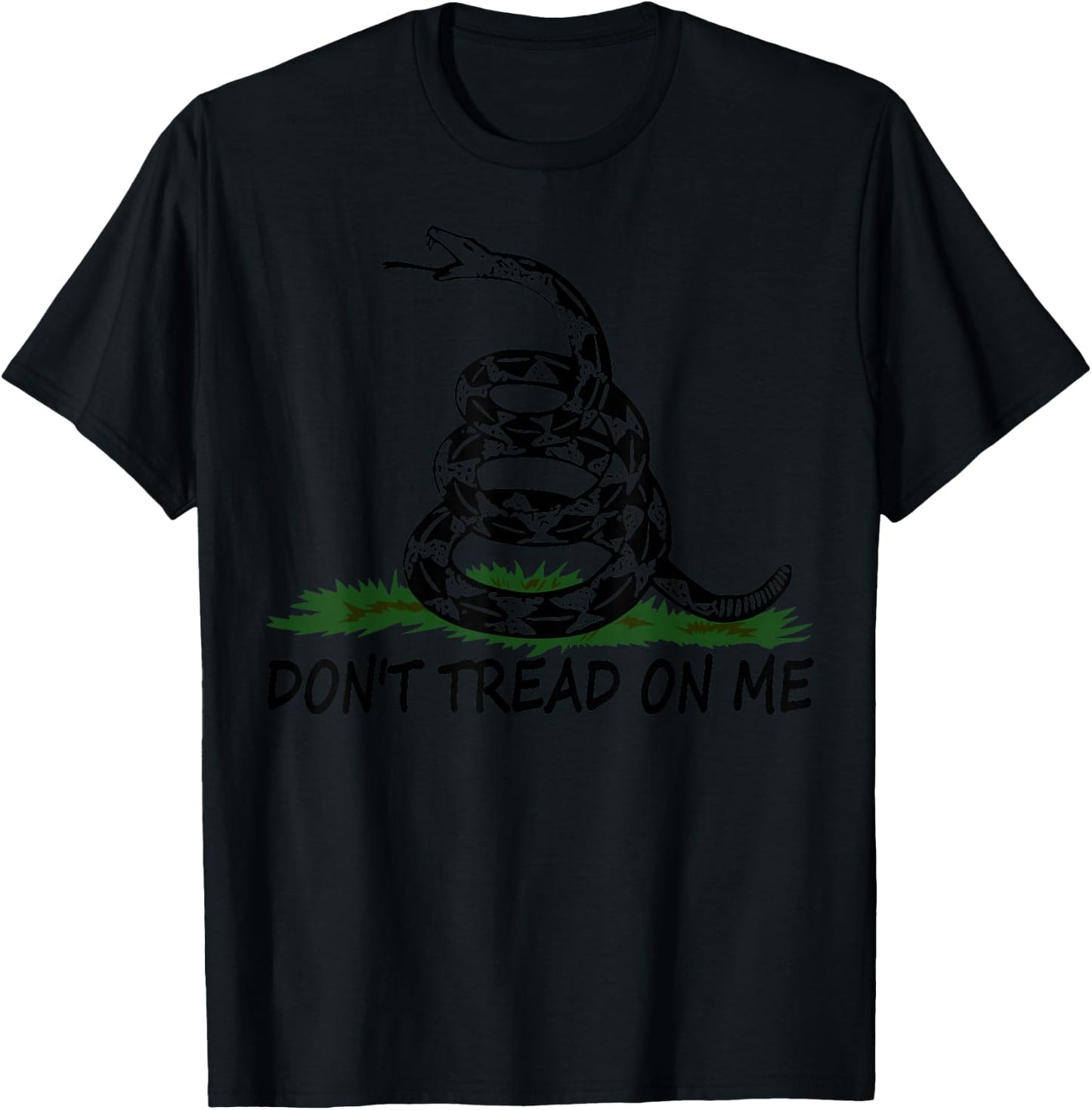 Don't Tread On Me Men Women And Kids Styles T-Shirt - T-Shirt | Black