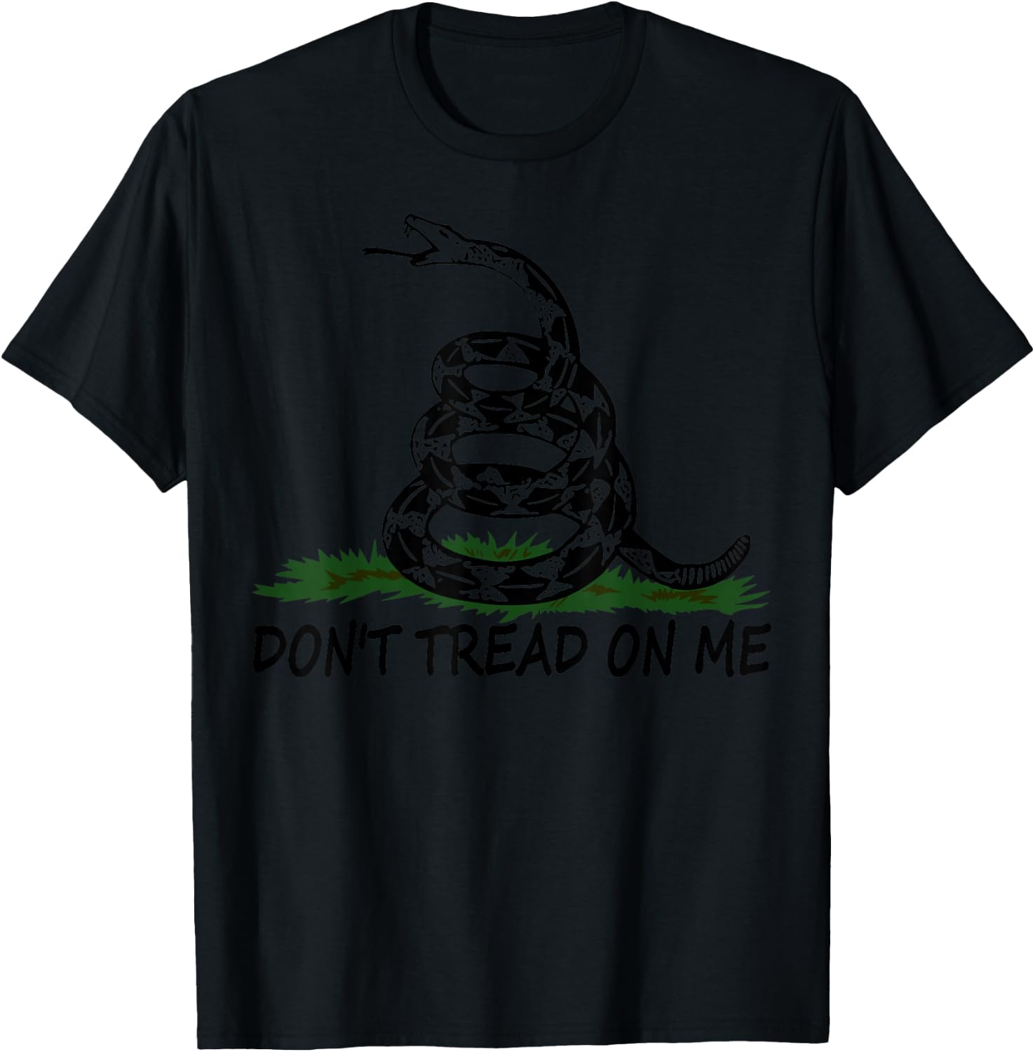 Don't Tread On Me Men Women And Kids Styles T-Shirt - T-Shirt | Black