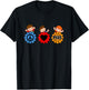 Pediatrics Nurse Doctor Surgeon Pediatrician Peace Love Peds T-Shirt - T-Shirt | Black