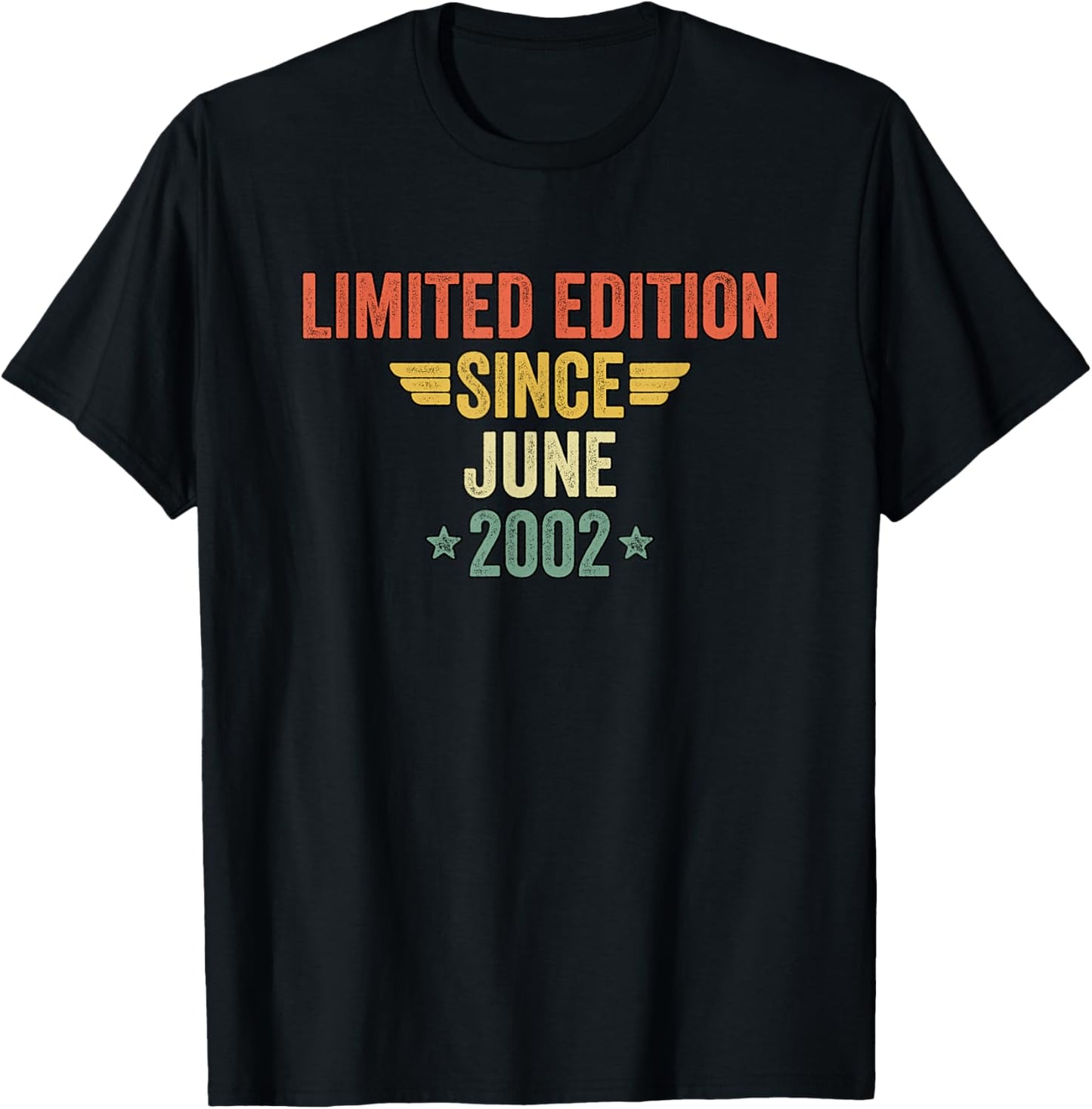 Limited Edition Since June 2002 T-Shirt - T-Shirt | Black