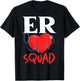 Emergency Room Technician ER Nurse Hospital Department T-Shirt - T-Shirt | Black