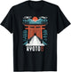 Kyoto Japan Fushimi Inari Shrine Japanese Kanji Souvenir T-Shirt - T-Shirt | Black