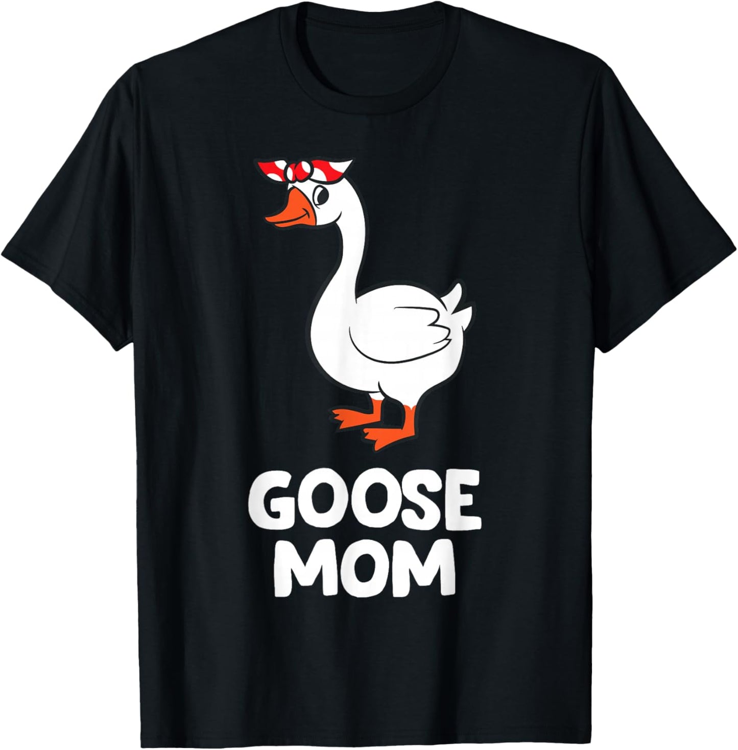 Goose Mom T-Shirt - T-Shirt | Black