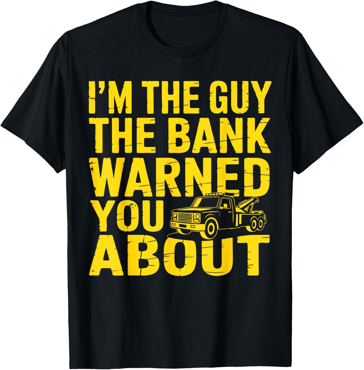 Repossession Agent Funny Repo T-Shirt - T-Shirt | Black