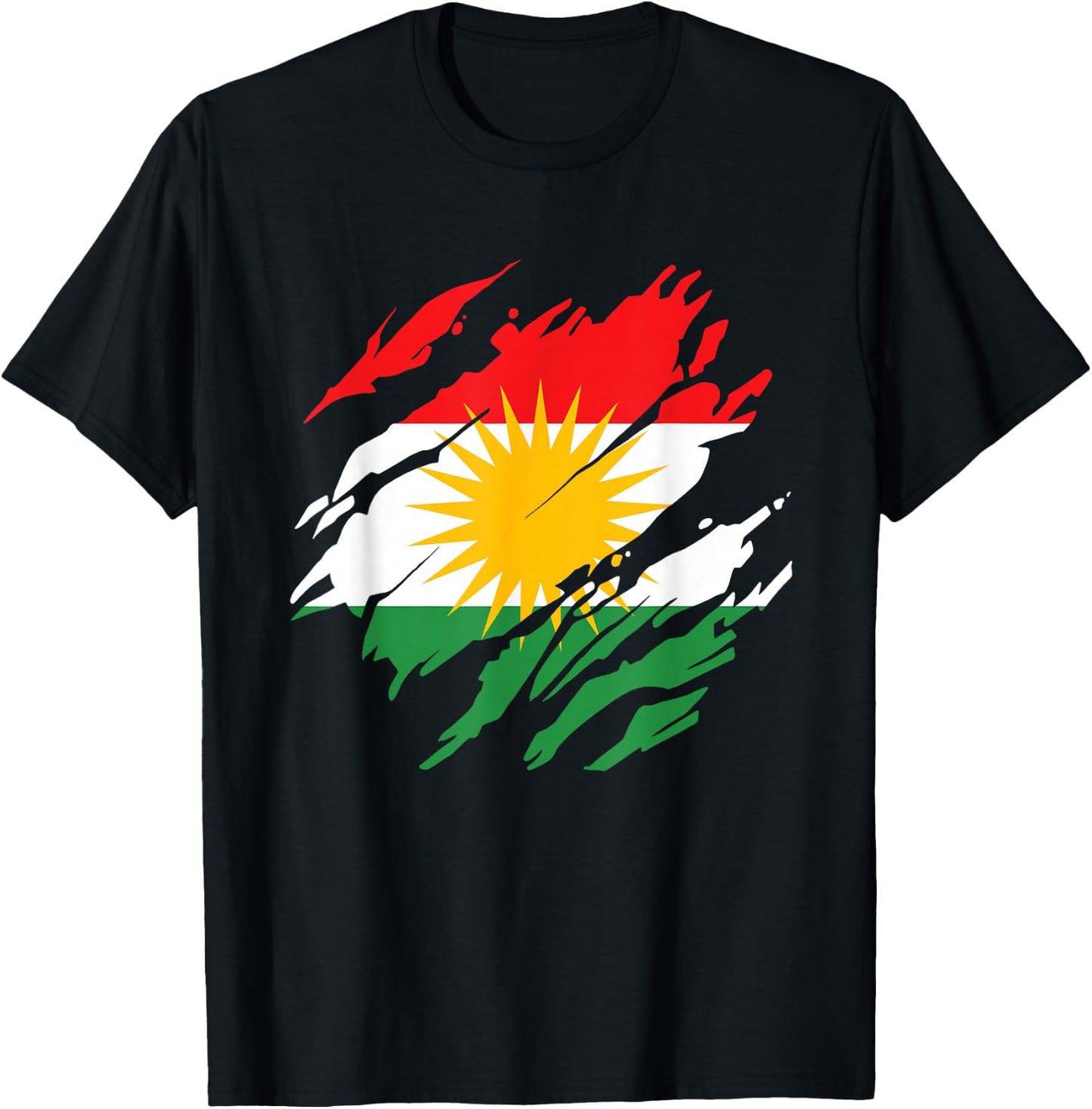 Kurdish Kurdistan T-Shirt - T-Shirt | Black