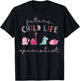 Future Child Life Specialist Dinosaur CCLS Child Life Intern T-Shirt - T-Shirt | Black