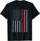 Athletic Trainer Vintage US Flag Dad T-Shirt - T-Shirt | Black
