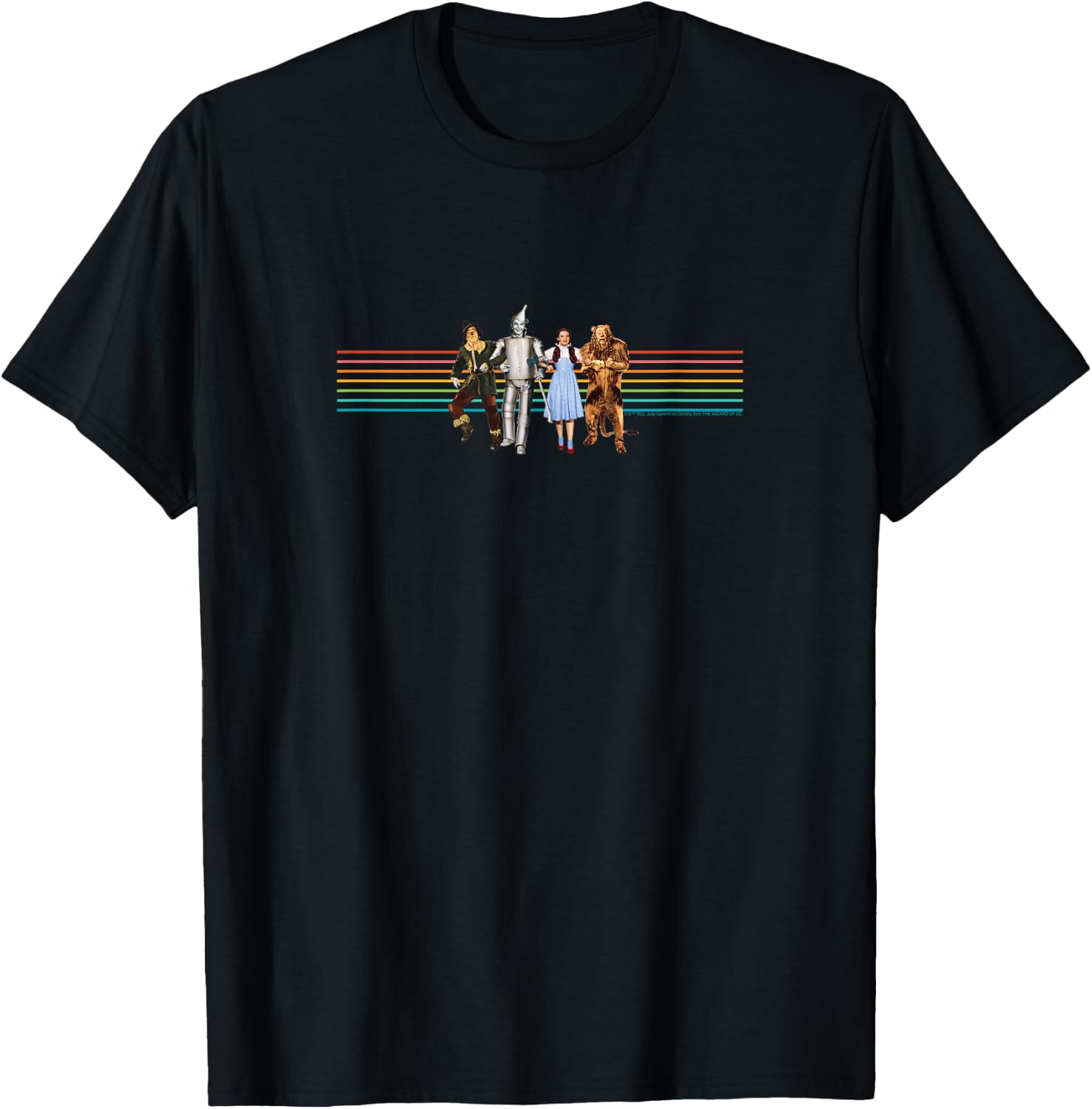 The Wizard Of Oz - Rainbow T-Shirt - T-Shirt | Black