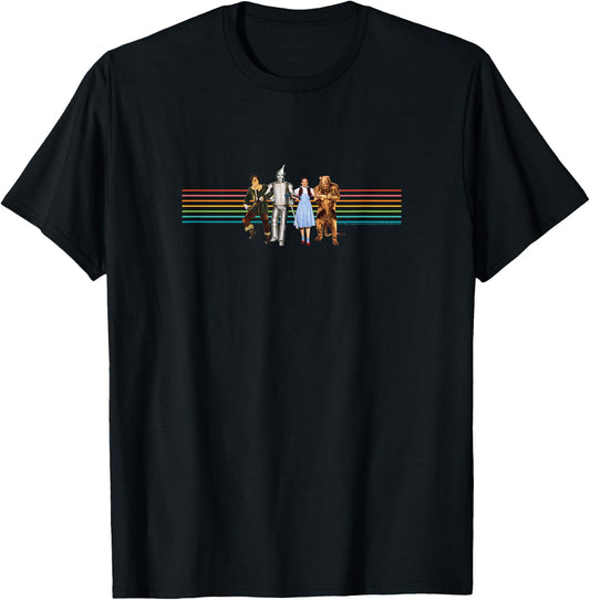 The Wizard Of Oz - Rainbow T-Shirt - T-Shirt | Black