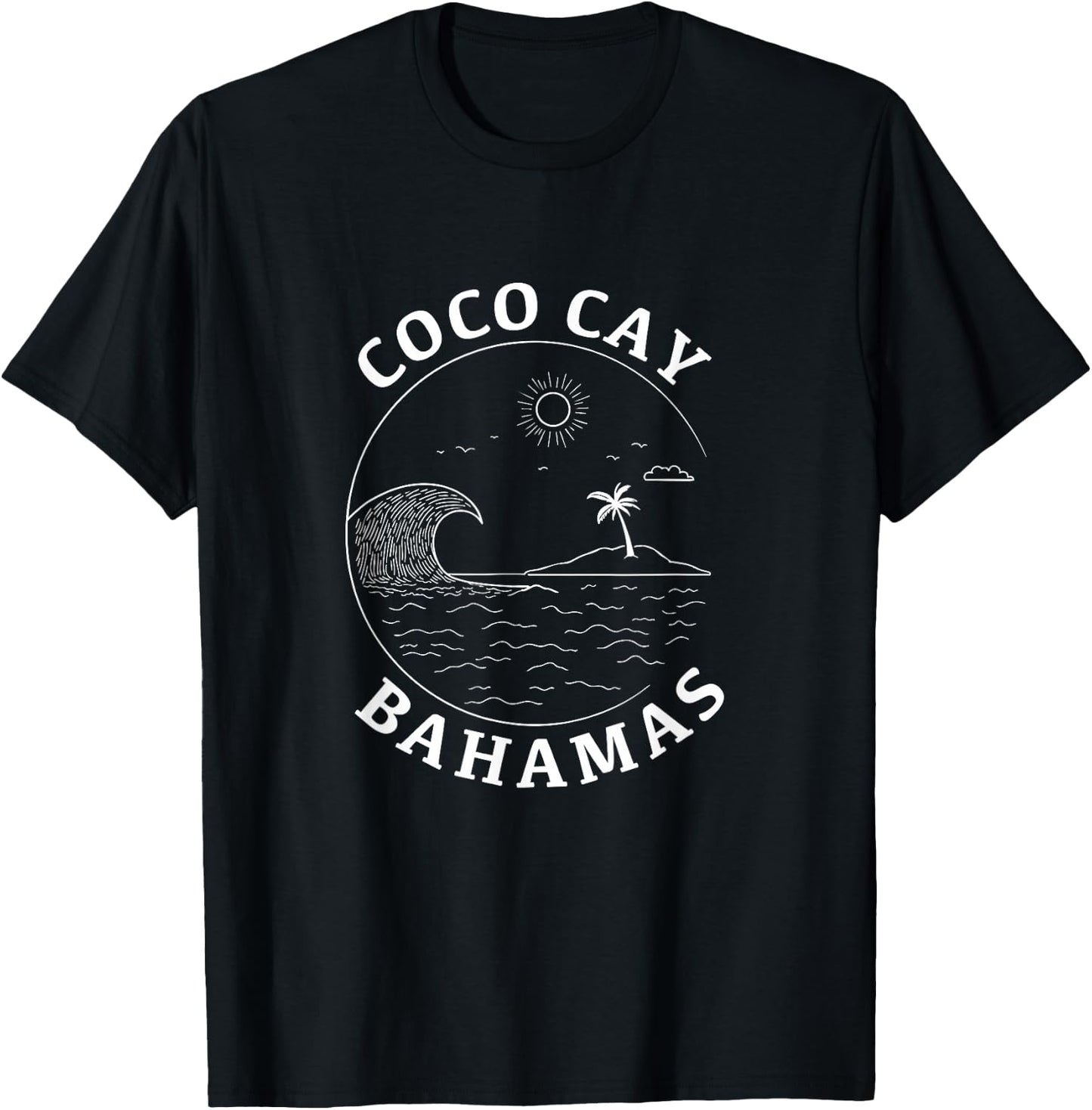 Coco Cay Bahamas Souvenir Men Women Girl Boy Kids T-Shirt - T-Shirt | Black