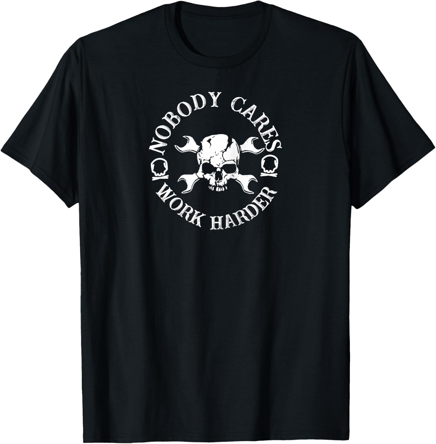 Nobody Cares Work Harder T-Shirt - T-Shirt | Black