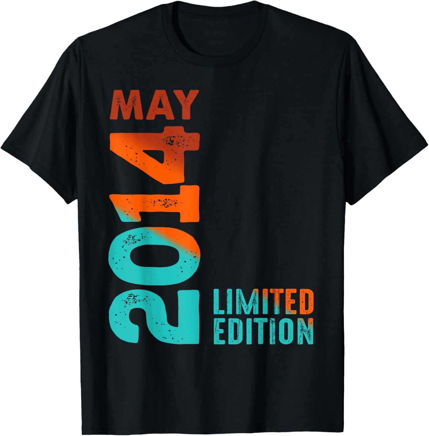 Limited Edition 2014 May 2014 T-Shirt - T-Shirt | Black
