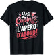 Les Copines et l'Aéro D'Abord Wine Alcohol Women's Aperitif , Black, S T-Shirt - T-Shirt | Black