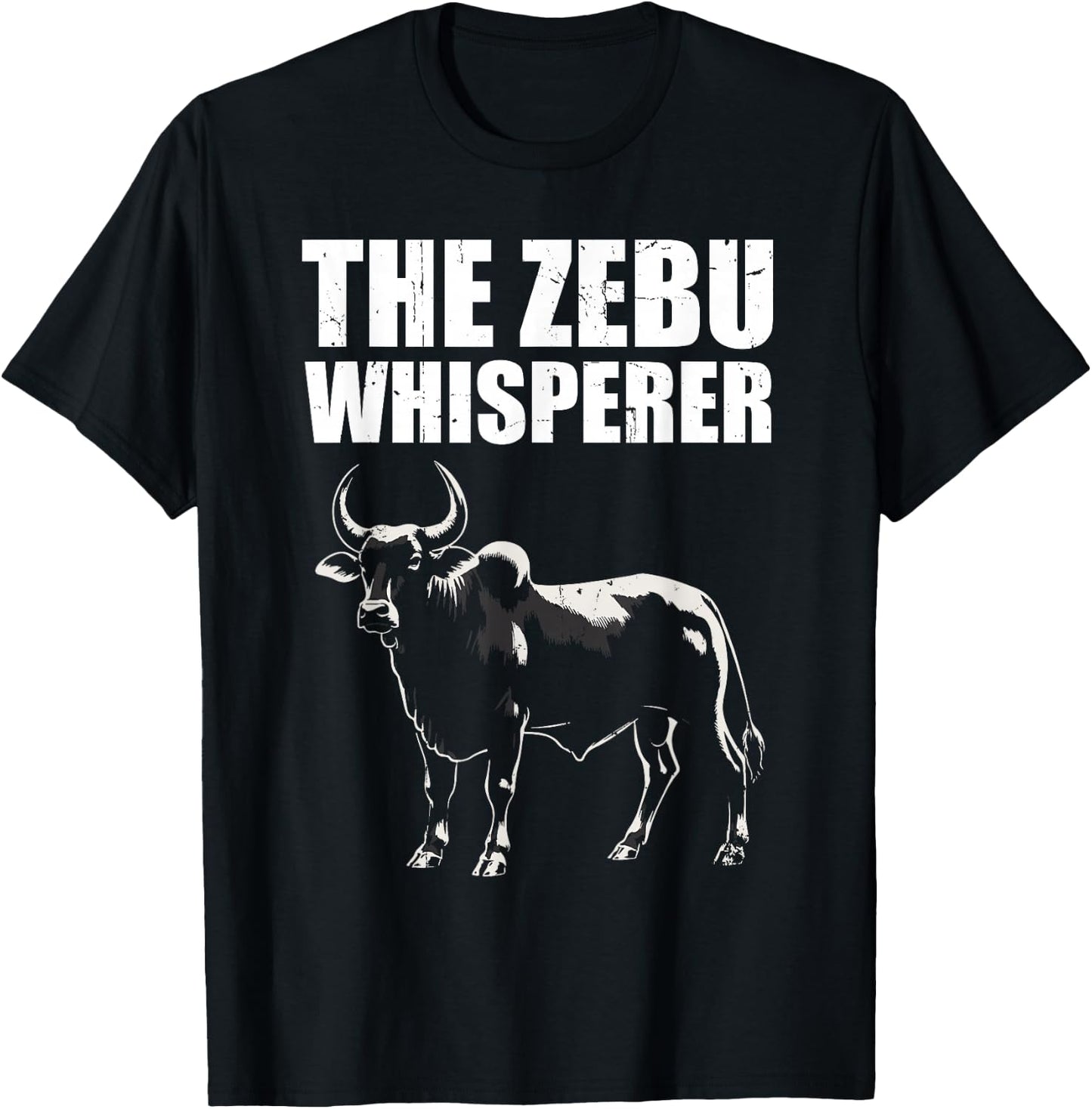 The Zebu Whisperer T-Shirt - T-Shirt | Black