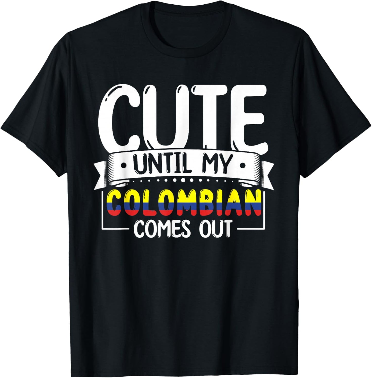 Colombian Roots Outfit Funny Colombia Heritage Women T-Shirt - T-Shirt | Black