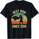 Best Mom Since 2019 Shirt Mom Mama Mommy Gifts Mothers Day T-Shirt - T-Shirt | Black