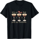 It's A Tini Bit Past My Bedtime Espresso Martini Pajama T-Shirt - T-Shirt | Black