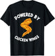 Funny Chicken Wings Apparel Fast Food Hot Wing T-Shirt - T-Shirt | Black