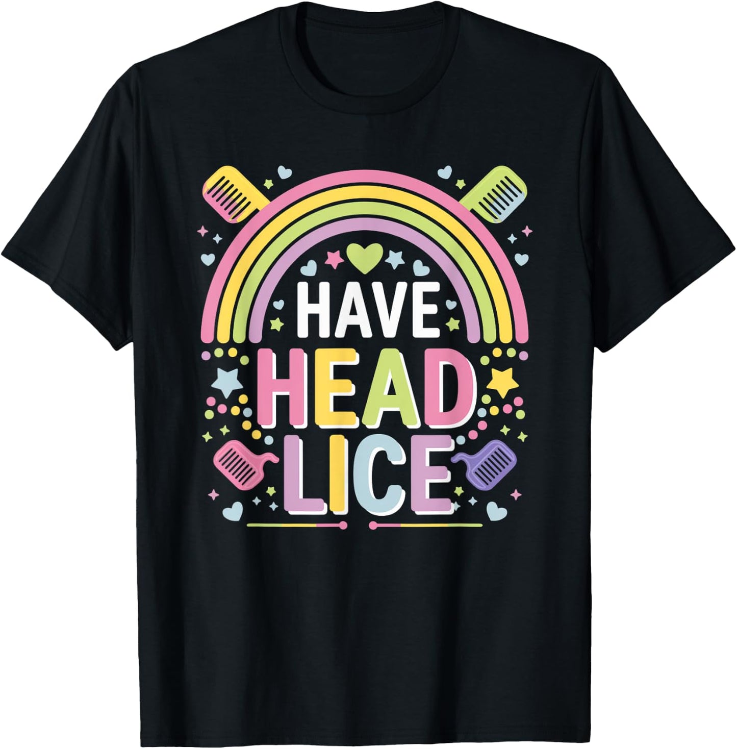 I Have Head Lice Funny Retro Offensive Inappropriate Meme T-Shirt - T-Shirt | Black