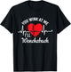 Wink at me I'll Wenckebach Funny Heart Rhythm Cardiology Pun T-Shirt - T-Shirt | Black