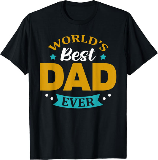 Le meilleur papa du monde T-Shirt - T-Shirt | Black