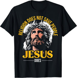 Jesus Christ and Faith Christian Bible and Love Jesus T-Shirt - T-Shirt | Black