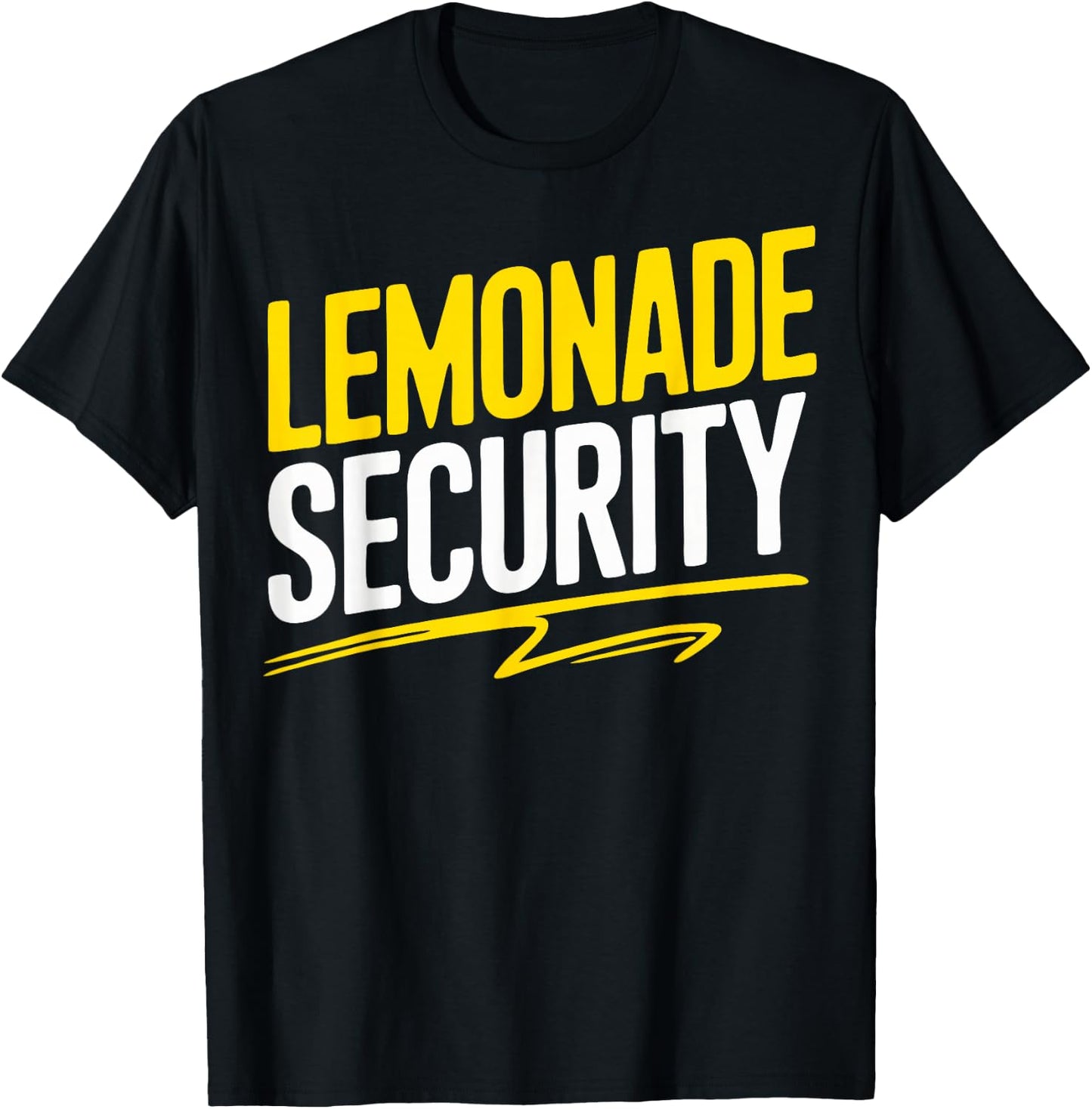 Lemonade Security T-Shirt - T-Shirt | Black