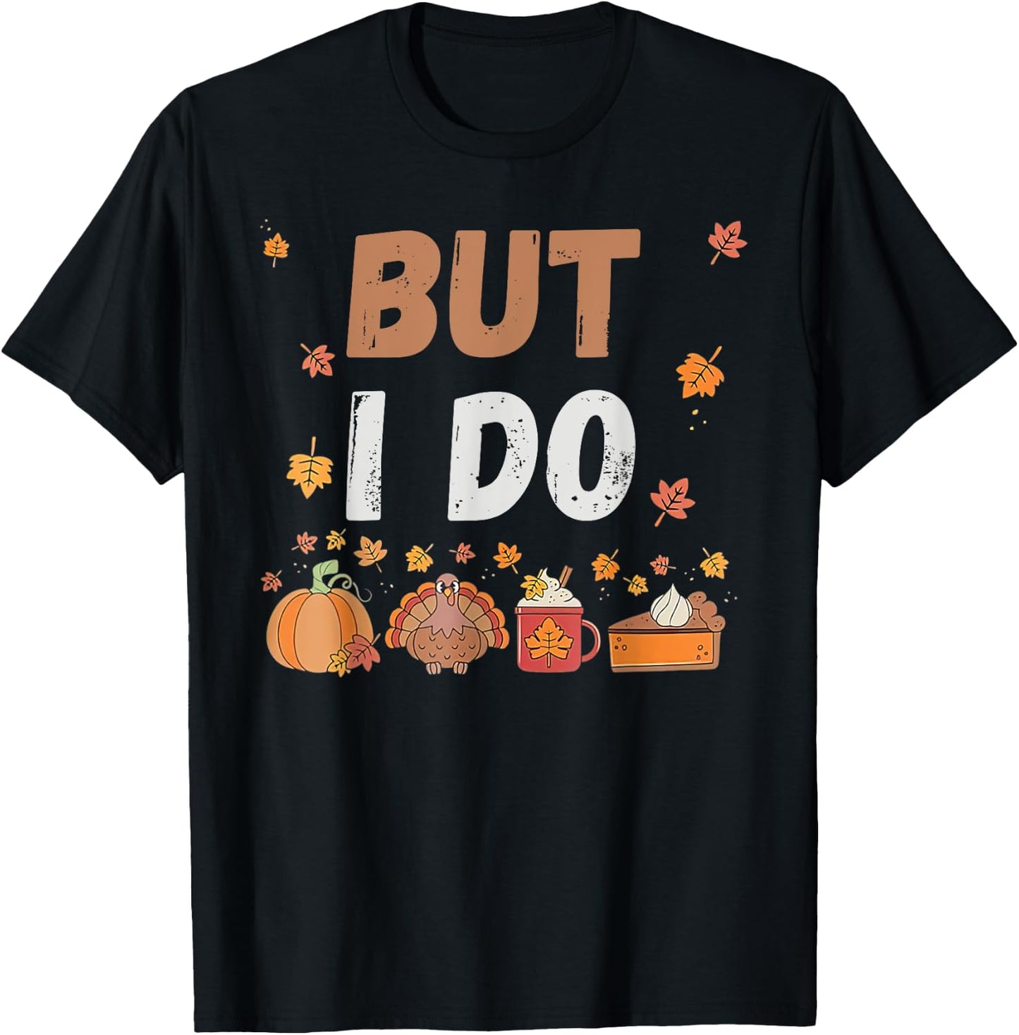 Thanksgiving Couple Funny I Don't Do Matching Turkey Day T-Shirt - T-Shirt | Black