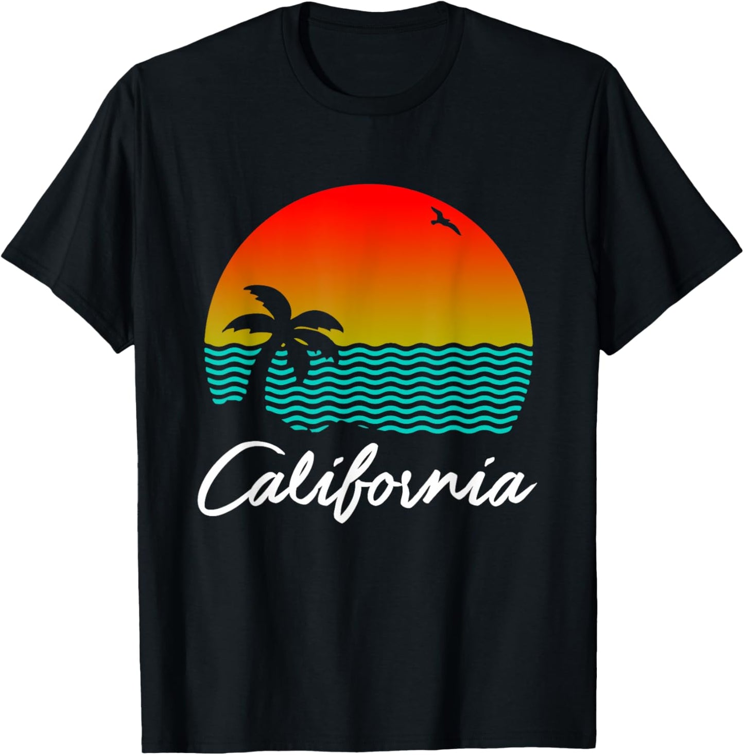 I Love California! Cali Vacation T-Shirt - T-Shirt | Black