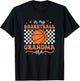 In My Basketball Grandma Era Groovy Retro Basketball Grandma T-Shirt - T-Shirt | Black