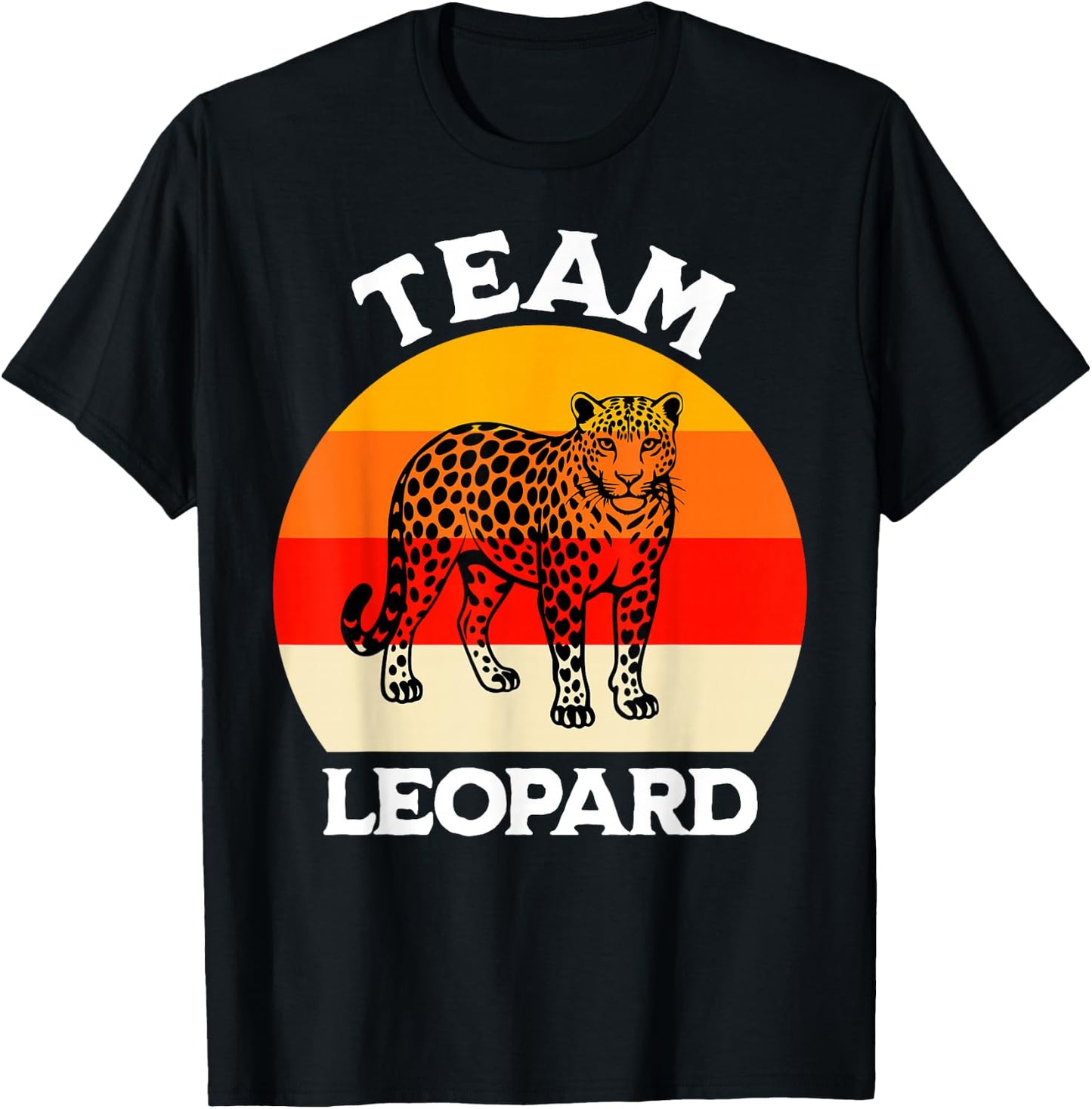 Amur Leopard Team Amur Leopard T-Shirt - T-Shirt | Black