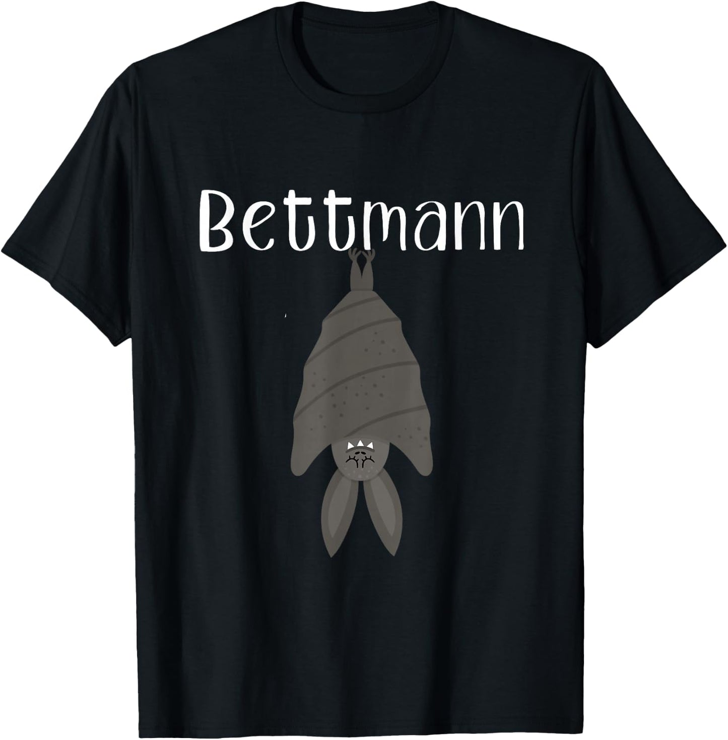 Fledermaus Nachthemd Schlafanzug Pyjama Bettmann T-Shirt - T-Shirt | Black